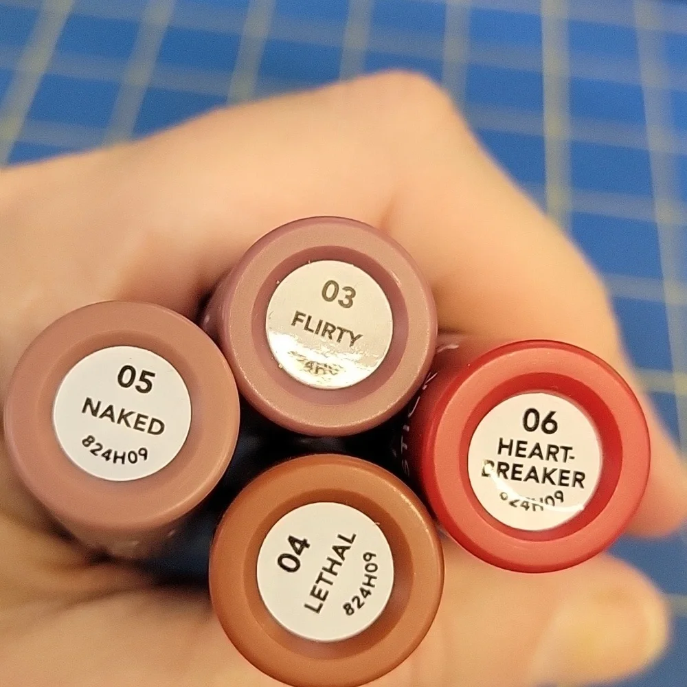 Italia Deluxe Mousse Matte Liquid Lipsticks Set of 4